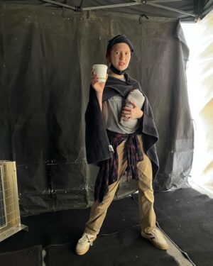 Olivea Morton Instagram - Team Yancy bts😻  @percyseries