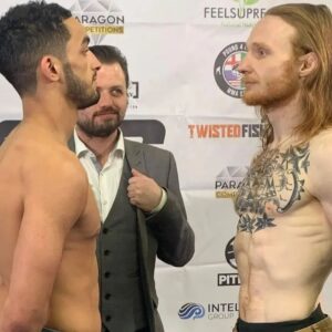 Oliver Claffey Instagram - Made weight.
Time to hydrate.
Don't forget to meditate.

🙈🙊🙉

Tomorrow I'm making my bantamweight and pro MMA debut with @fccmma. If you can't make it in person, it will also be streamed live on the UFC Fight Pass.

I've literally changed my body into something new for this fight. And this isn't even my final form!

🦊x🏴‍☠️

#CapnJack #MMA #FCC

#FullMartialAlchemist #GingerNinja