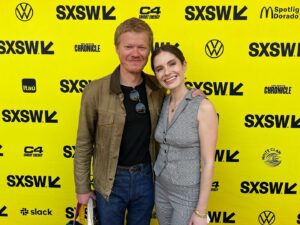 Olivia Grace Applegate Instagram - What an incredible day 🤍 
To premiere at SXSW at the Paramount…wow! My heart is full. Cannot wait for y’all to see what we made. Tune in to HBOMax, April 27th for “Love and Death”! All my love and gratitude to the incredible folks who helped make this dream come true. #jesseplemons #elizabetholsen #hbomax
