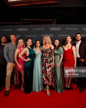 Olivia Grace Applegate Instagram - What a magical time 🤍 Cannot wait for you all to see this one. @melaniezanetti @giulioberruti @toscamusk @margiegoodspeed and the whole @passionflix nailed it. Thank you for having me!