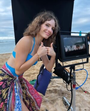 Olivia Grace Applegate Instagram - One of the things I couldn’t post during the #sagaftrastrike VACATION FRIENDS 2 on HULU!!! It was Hulu’s #1 streaming movie worldwide in September, so thank you for watching!! Swipe to see my terrifying fake baby. This was a dream job. Please check it out if you haven’t already! It’s a blast!