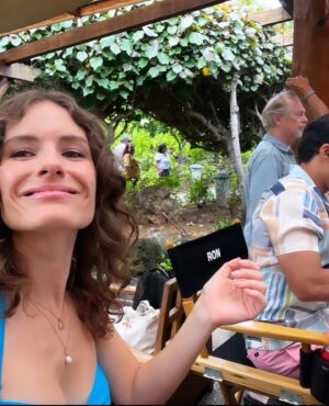 Olivia Grace Applegate Instagram - One of the things I couldn’t post during the #sagaftrastrike VACATION FRIENDS 2 on HULU!!! It was Hulu’s #1 streaming movie worldwide in September, so thank you for watching!! Swipe to see my terrifying fake baby. This was a dream job. Please check it out if you haven’t already! It’s a blast!