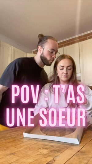 Olivia Leclerc Instagram - TAG TA SOEUR OU TON FRÈRE #soeur #frere #famille #reels #fypシ #comedie #humour #mtl #qc