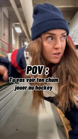 Olivia Leclerc Instagram - Je me suis emporté 🙄 #hockey #estrade #hockeywife #arena