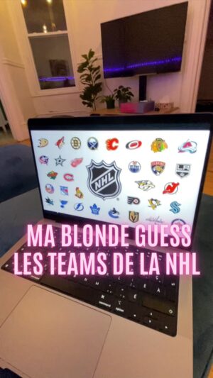 Olivia Leclerc Instagram - Je vous rassure elle a eu les Canadien de Montréal. Partie 2?  #hockey #blonde #nhl #equipe #fyp #fypシ #reels #humour #comedie #mtl #qc