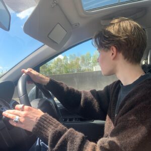 Olivia-Mai Barrett Instagram - pea head drives w jack & I bought myself an early birthday present 🥸🥸
