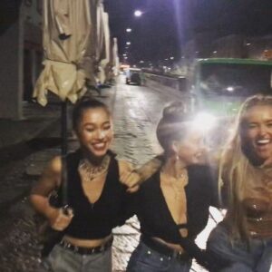 Olivia-Mai Barrett Instagram - one hell of a trio