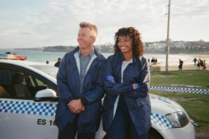 Olivia Swann Instagram - Some bts photos to celebrate the NCIS: Sydney Season 1 Finale tonight 💙

Filming this show was the best experience of my life. This job meant the absolute world to me, I learnt so much. Every aspect of it was an utter dream - the stories, the characters, the locations, the crew, the cast! I have to take a moment to celebrate @toddjlasance @officialseansagar @mavournee @tuuli.narkle and William! Not only are they ridiculously talented and embody their characters with such ease, but they’re loveliest humans who brought the best energy and enthusiasm to set. I’ve made brothers and sisters for life and I could not have made it through without them. Each day was filled with laughter, love and complete, unwavering support. 

We all worked so hard to create NCIS: Sydney and we’re so proud of it - thank you to everyone who’s tuned in, I couldn’t be more grateful 💙

#ncissydney #season1 #finale #ncis #grateful 

📸: @danielashersmith