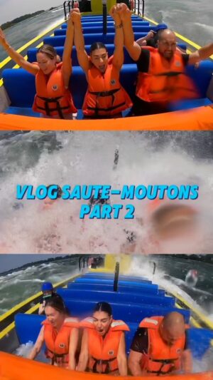 Olivier Primeau Instagram - SAUTE MOUTONS PARTIE 2 🤩🤩 On vous conseille fortement de l’essayer cet été! Nous on y retourne c’est sûr 😂 #reels #activite #summer #mtl #montreal #vlog