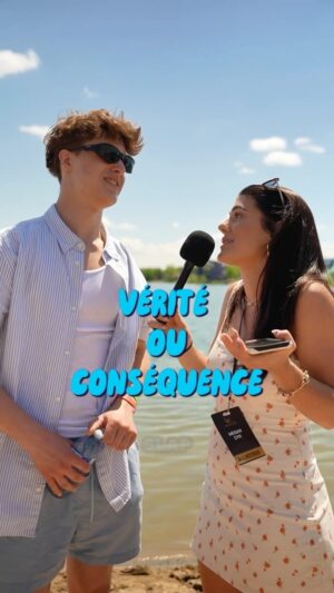 Olivier Primeau Instagram - VÉRITÉ OU CONSÉQUENCE 👀🔥 On a joué à un classique avec notre people of Beachclub et c’est du bonbon 😂 #challenge #kissorslap #vlog #beachclub
