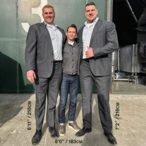 Olivier Richters Instagram - Special thanks to my Indiana Jones stand-in @georgedrogo who was there everyday with a super warm muscle suit on to match my frame on set 💪😁. Helping me when I can't be at two places at once. In the middle @_i_am_richard the stand-in of Mads Mikkelsen ( @theofficialmads ).

Powered by
@musclemeatnl
@thedutchgiant

#thedutchgiant #indianajonesandthedialofdestiny #indianajones5 #indianajones #movie #film #cinema #actor