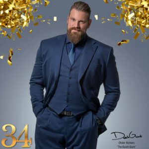 Olivier Richters Instagram - Yayyy 34 years old today! 🎉 Extra happy Dutch Giant 😁 For everyone who already messaged me saying happy birthday etc. I want to thank you here all at once. I read everything, but I can't message every one back. Special birthday promotion: write "happy 34" in the comment of your order at @musclemeatnl or @dutchgiantnutrition and get a little present from me 💪😁.

#thedutchgiant #birthday #celebrate