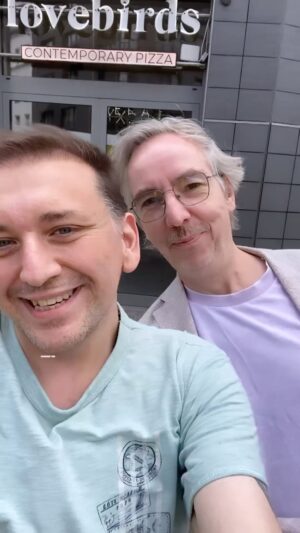 Olli Schulz Instagram - A Sassy msg from Germany’s Olli Schultz @ollipolli73! The Power Gay German tour is on sale now! Link in bio! @danielryanspaulding @goodlive_artists @heavygermanshit #gay #comedy #germany #expat