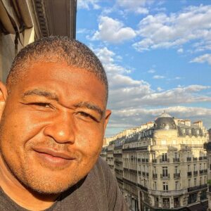 Omar Benson Miller Instagram - First the sun followed me to New York and stayed with me all the way to Paris. Next up #rolandgarros Thank You @tennischannel I needed to get out!