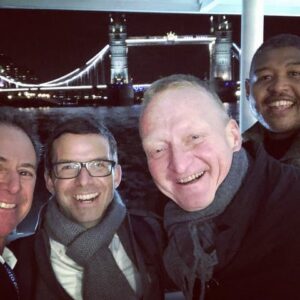 Omar Benson Miller Instagram - Always a good time @atpworldtour finals with @TennisChannel fam! Next time @djokernole gives me instruction it'll be on my serve #h4v #redhydrogen @red.hydrogen Great tournament