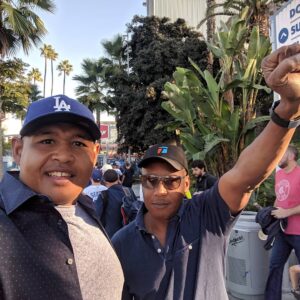 Omar Benson Miller Instagram - Brotherly love with @eyeconz #worldseries #mlb #astrosareathome lol