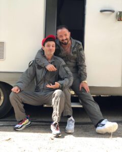 Önder Açıkbaş Instagram - @inan_ulas_torun top gan on set❤️ @hepyek.film