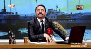 Önder Açıkbaş Instagram - Ötv’de de hicvettiğim güzel abim @fatihportakal35 yolun açık olsun.. iguana ziya ve ben❤️