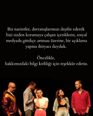 Öner Erkan Instagram - 9martta bakırköy yunus emre kültür merkezindeyiz…biletler @tiyatrolar ‘da.