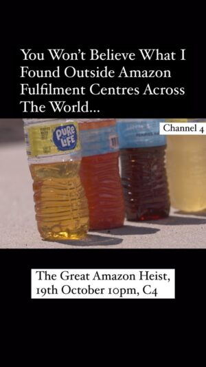 Oobah Butler Instagram - You Won’t Believe What I Found Outside Amazon Fulfilment Centres Across The World… #amazon #channel4