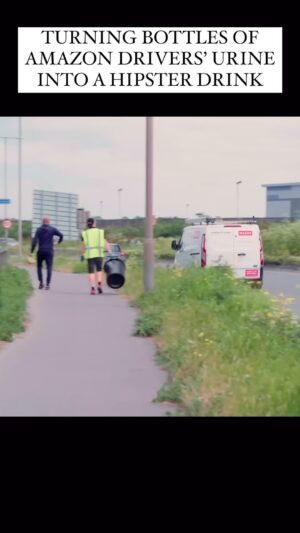 Oobah Butler Instagram - Turning Bottles Of Amazon Drivers Urine Into A Hipster Drink