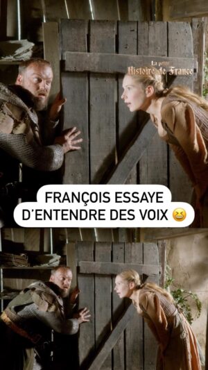 Ophélia Kolb Instagram - "Ahhh, t’es d’accord qu’on dirait une voix ?" 
François est tellement obnubilé par sa cousine, Jeanne d’Arc, qu’il en perd la raison 😂 
 
#LPHDF, tous les samedis à 21:10 sur W9 et en streaming sur M6 