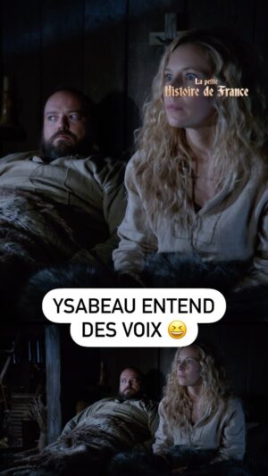 Ophélia Kolb Instagram - "François, je te veux !" 
Quelle ironie de ne pas entendre de voix quand on est le cousin de Jeanne d’Arc ! 😂 
 
#LPHDF, tous les samedis dès 21:10