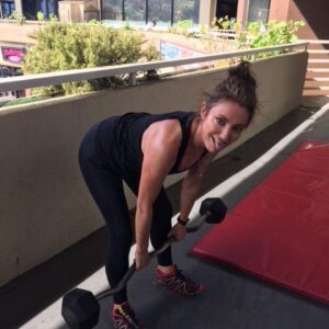 Orla Brady Instagram - Out of breath training for season 3 last year....gotta work if you’ve got dude-killing in your future 💪🏻💪🏿💪 @intothebadlandsamc  #dudekilling