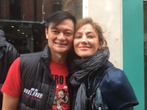 Orla Brady Instagram - Our last lunch when we wrapped.So proud to have worked with @andycheng23 @intothebadlandsamc