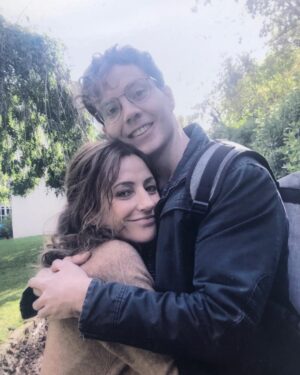 Orla Brady Instagram - Let it be know that although @sam_barrettuk is a living breathing wonderful actor and the best fun to be on set with, he is also a giant hot water bottle. This proved useful on the many, many mornings in October where we shot Summer scenes in feckin tee-shirts. Here he is allowing Mammy to bearhug him without complaint so I could stay warm. Awww! Penultimate episode tomorrow night at 9.30 @RTEOne @deadpan_pictures #SouthWesterlies