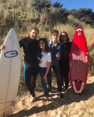 Orla Brady Instagram - Well lads and lassies, tonight is the night when we surf onto your screens #TheSouthWesterlies starts tonight 9.30pm on @RTEOne. This first episode directed by the unstoppable @gibneysimon and cast by @louisekielycasting. What a joy it was to work with this hardworking (and frequently freezing) crew and cast. I hope you enjoy it. @deadpan_pictures @stevethewall @sam_barrettuk @lilynichol #RTENewSeason 🏄🏾‍♂️🏄🏾‍♂️🏄🏾‍♂️