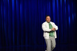 Orlando Leyba Instagram - @fallontonight @jimmyfallon Tonight was so special I was surrounded by love Thank @michaelcox1  Pic by @toddowyoung  you are a master. #fallontonight