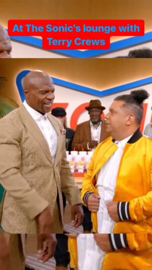 Orlando Leyba Instagram - @terrycrews and me inside the @sonicdrivein lounge after my @agt performance