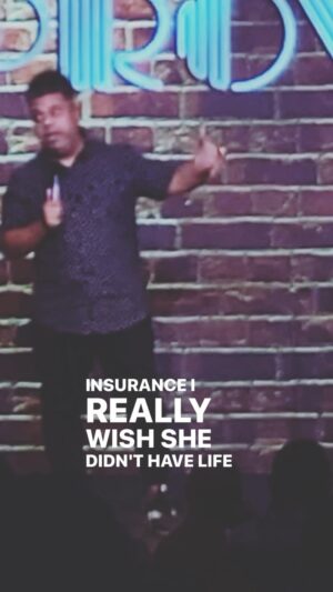Orlando Leyba Instagram - She has Life Insurance! #comedy #orlandoleybacomedy #marriage