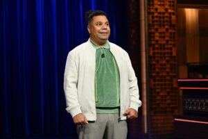 Orlando Leyba Instagram - @fallontonight @jimmyfallon Tonight was so special I was surrounded by love Thank @michaelcox1  Pic by @toddowyoung  you are a master. #fallontonight
