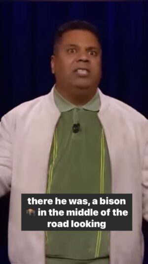 Orlando Leyba Instagram - Bisons 🦬🦬 are bougie cows🐮🐮#comedyvideos #orlandoleybacomedy #fordf150 #fallontonight