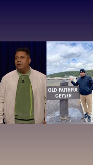Orlando Leyba Instagram - @fallontonight starring @jimmyfallon let me tell my story about my journey & love for @yellowstone @yellowstonenps & @kevincostnermodernwest #fallontonight #yellowstone