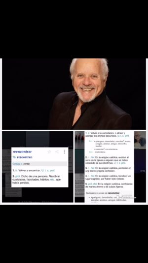 Orlando Urdaneta Instagram - BUSCA EN TU DICCIONARIO LAS PALABRAS: REECUENTRO - RECONCILIACIÓN Y SUS SÍMILES. 
Envíalos a mi time line. Y dime qué entendiste. 
Gracias