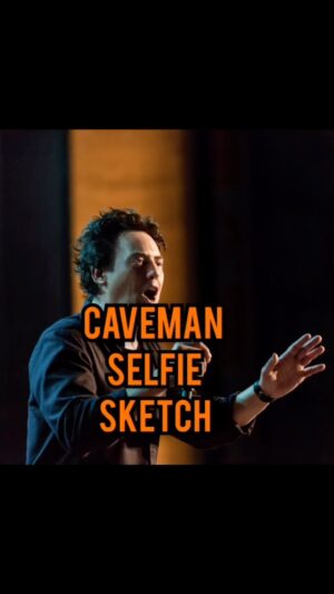 Orny Adams Instagram - THE CAVEMAN SKETCH WAS THE FIRST SELFIE. Watch my full MORE THAN LOUD special on youtube. Link in bio. #caveman #paleo #selfie #cavesketch #MoreThanLoud