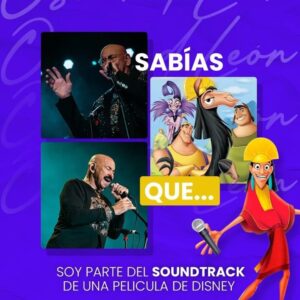 Oscar D'León Instagram - ¿Sabías que? En el año 2000 participé en la
banda sonora de la producción de Disney, “Las Locuras del Emperador” grabando el tema “Mundo perfecto”
#Sabrosooo