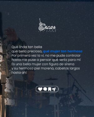 Oscar D'León Instagram - Que cosa tan linda 🎶 ¿A quién se la dedicas? #Sabrosooo 🔥🔥
