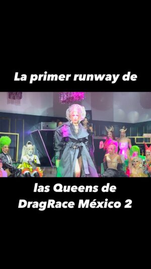 Óscar Madrazo Instagram - La primera Runway de @dragracemexico @madrazooscar @taigabrava @wowpresentspluses @worldofwonder en @discotecacdmx
