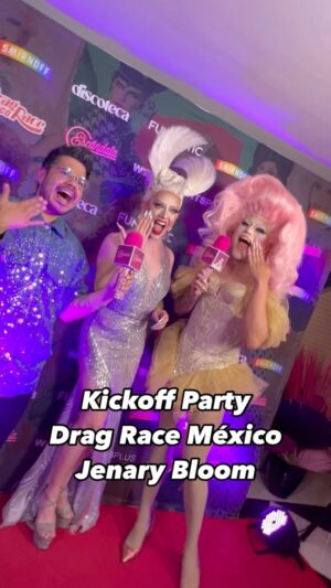 Óscar Madrazo Instagram - @jenarybloom llega a la Red Carpet de @escandala en el Kickoff Party de @dragracemexico y le contó todo a @samdelriofelix y a @aurorawonders ! Pronto la entrevista completa en @escandala !