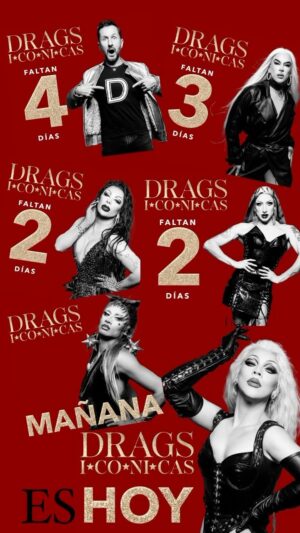 Óscar Madrazo Instagram - ES HOY ES HOY!! 💋 DRAGS ICONICAS #teatrometropolitan 
No te lo pierdas!! Venta de boletos en Ticketmaster