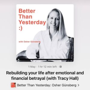 Osher Günsberg Instagram - Talking to @osher_gunsberg was so refreshing and insightful. He was curious about everything including the horse 🐎 I used to ride to primary school (yes this actually happened), the selfish act of volunteering and the tiny steps to rebuilding and recovery. Take a listen to the chat on his podcast @ogbetterthanyesterday ❤️