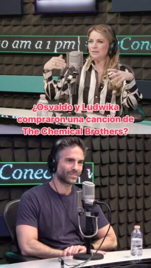 Osvaldo Benavides Instagram - Nos visitaron los actores @osvaldobenavides y @ludwika_paleta que protagonizan su nueva película “Noche de bodas” y nos cuentan cuánto cuesta comprar una canción de la banda británica The Chemical Brothers