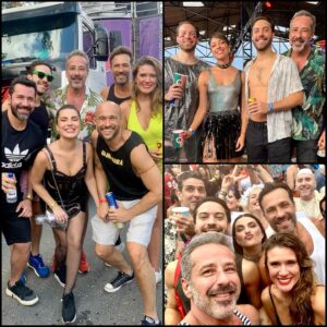 Otávio Martins Instagram - Hoje é um dia que a gente gostaria muito de estar no Brasil! Carnaval é minha festa favorita, bloquinho com os amigos é a melhor coisa do mundo! Sair pra se divertir no @blocodoadorno , pra tomar todas no bloco da @gambiarraafesta , se esbaldar no @academicosdobaixoaugusta ❤️ Hoje é dia de reencontrar a alegria no @blococasacomigo ❤️ #carnaval