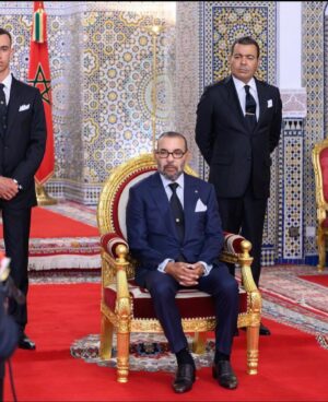 Ottman Azaitar Instagram - ‎بمناسبة عيد العرش المجيد ،أتقدم لأمير
المؤمين صاحب الجلالة الملك محمد السادس نصره الله وأيده بأحر التهاني له و لسائر الأسرة العلوية الشريفة، راجيا من الله أن يسدد خطاكم و يوفقكم لما فيه الخير لهدا البلد و أن يديم عليكم الصحة و العافية و أن يحفظكم من كل سوء وأن يُقر عينيه بولي عهده مولاي الحسن وجميع أسرته الملكية الشريفة إنه سميع مجيب الدعاء ..الله ينصر سيدنا

A glorious Throne Day full of blessings  for our dear King Mohamed VI and our beloved country 🇲🇦❤💚❤