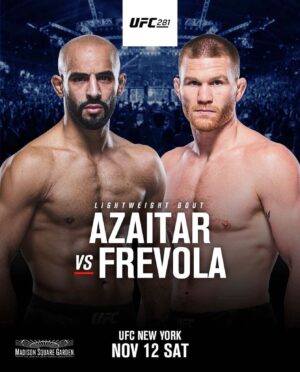 Ottman Azaitar Instagram - It’s official, see you on 12th November in NewYork in schaa allah 🙏🏽 May Allah give us the victory 💪🏾
