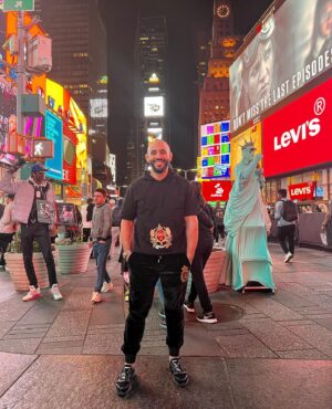 Ottman Azaitar Instagram - Pit stop NYC 📍